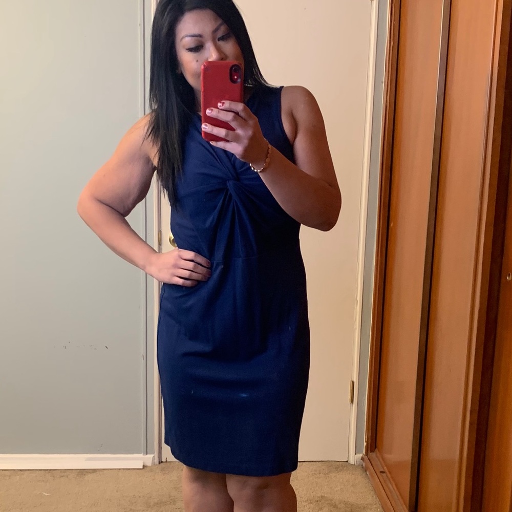 Navy express dress